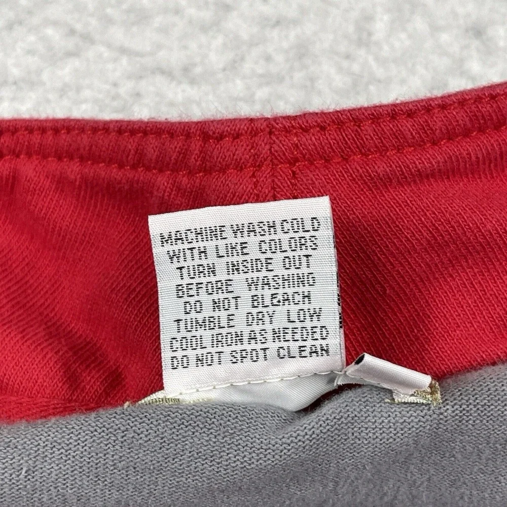 The Territory Ahead‎ Pullover Mens Large Gray Red 1/4 Zip Casual Outdoors Travel